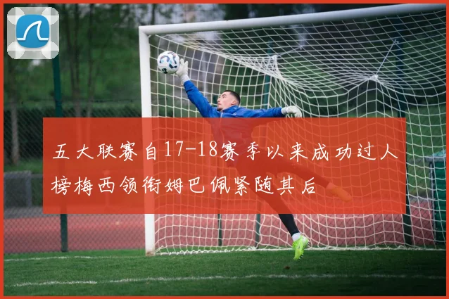 五大联赛自17-18赛季以来成功过人榜梅西领衔姆巴佩紧随其后